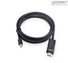 Cáp Mini DisplayPort to HDMI dài 1,5M chính hãng Ugreen 10450 (Màu Đen) cao cấp