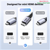 Cáp Mini HDMI to HDMI 8K@60Hz dài 1M Hỗ trợ Dynamic HDR, eARC Ugreen 15514 cao cấp