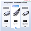 Cáp Mini HDMI to HDMI 8K@60Hz dài 2M Hỗ trợ Dynamic HDR, eARC Ugreen 15515 cao cấp