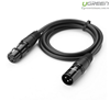 Cáp nối dài Microphone XLR 15m chính hãng Ugreen 20716 cao cấp