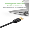 Cáp nối dài USB 2.0 mạ vàng Ugreen US136