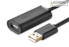 Cáp nối dài USB 2.0 Ugreen US121 10m 20m 30m chính hãng