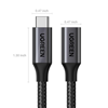 Cáp nối dài USB Type-C 3.2 GEN2 (Male/Female) dài 1M dây bọc dù Ugreen 45191 cao cấp