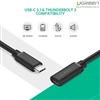 Cáp nối dài USB Type-C (Male/Female) dài 1,5m chính hãng Ugreen 40574 cao cấp