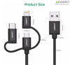 Cáp sạc đa năng Micro USB dài 1m chính hãng Ugreen 30784 cao cấp