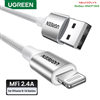 Cáp sạc, dữ liệu USB 2.0 to Lightning dài 1M cho iphone, ipad Ugreen 60161 cao cấp (MFI)