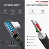 Cáp sạc, dữ liệu USB-A to USB Type-C bẻ góc 90 độ dài 3M Ugreen 70255 cao cấp