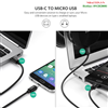 Cáp sạc, dữ liệu USB Type-C to Micro USB dài 1M Ugreen 50444 cao cấp