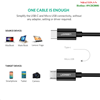 Cáp sạc, dữ liệu USB Type-C to Micro USB dài 1M Ugreen 50444 cao cấp