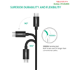 Cáp sạc, dữ liệu USB Type-C to Micro USB dài 1M Ugreen 50444 cao cấp