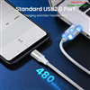 Cáp sạc nhanh 18W USB-A sang Type-C dài 2m Ugreen 60133 cao cấp
