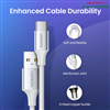 Cáp sạc nhanh 18W USB-A sang Type-C dài 2m Ugreen 60133 cao cấp