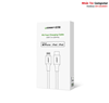 Cáp sạc USB Type-C to Lightning dài 25CM chuẩn MFI Apple, sạc nhanh 3A Ugreen 60746 cao cấp