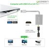 Cáp USB 3.0 to HDMI chính hãng Ugreen 40229