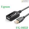 Cáp USB nối dài 15m có chíp khuếch đại chính hãng Ugreen 10323