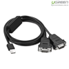 Cáp USB to 2 rs232 ( USB to 2 Com) chính hãng Ugreen 30769 cao cấp