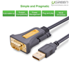 Cáp USB to Com dài 2m chính hãng Ugreen 20222 Cao cấp