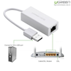 Cáp USB to Lan 2.0 cho Macbook, pc, laptop hỗ trợ Ethernet 10/100 Mbps chính hãng Ugreen 20253