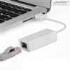 Cáp USB to Lan 2.0 cho Macbook, pc, laptop hỗ trợ Ethernet 10/100 Mbps chính hãng Ugreen 20253