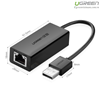 Cáp USB to Lan 2.0 cho Macbook, pc, laptop hỗ trợ Ethernet 10/100 Mbps chính hãng Ugreen 20254