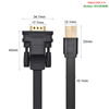 Cáp USB to RS232 dẹt (USb to Com) dài 1m chính hãng Ugreen 20206 cao cấp