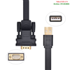 Cáp USB to RS232 dẹt (USb to Com) dài 1m chính hãng Ugreen 20206 cao cấp