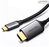 Cáp USB Type-C to HDMI hỗ trợ 4K,3D dài 1,5m chính hãng Ugreen 50570 cao cấp