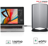 Cáp USB Type-C to USB Type-C Thunderbolt 3 dài 0.5m Ugreen 80324 hỗ trợ 5K@60Hz và sạc PD 100w