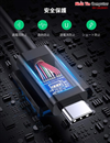 Cáp USB Type-C to USB Type-C Thunderbolt 3 dài 0.5m Ugreen 80324 hỗ trợ 5K@60Hz và sạc PD 100w