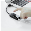 Card Sound USB 2.0 dài 1M có điều khiển volume hỗ trợ Mic&Loa chính hãng Ugreen 50599 cao cấp