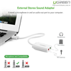 Card sound USB 2.0 to 3.5mm chính hãng Ugreen 30143 cao cấp