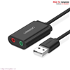 Card sound USB 2.0 to 3.5mm chính hãng Ugreen UG-30724 cao cấp