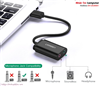 Card sound USB 2.0 to 3.5mm chính hãng Ugreen UG-30724 cao cấp