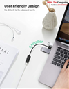 Card sound USB 2.0 to 3.5mm Mic & Loa Ugreen 10330 cao cấp (Đen)