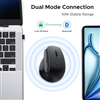 Chuột dọc không dây công thái học 2.4Ghz + Bluetooth có 5 nút 4000DPI Ugreen 65042 cao cấp