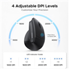 Chuột dọc không dây công thái học 2.4Ghz + Bluetooth có 5 nút 4000DPI Ugreen 65042 cao cấp