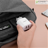 Củ sạc di động 2 cổng USB (17W/5V 3.4A) Ugreen 20384 (Màu trắng EU) chính hãng