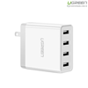 Củ sạc di động 4 cổng USB (34W 6.8A) chính hãng Ugreen UG-30991 cho điện thoại Iphone 6s,7 Ipad, Gal