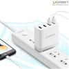 Củ sạc di động 4 cổng USB (34W 6.8A) chính hãng Ugreen UG-30991 cho điện thoại Iphone 6s,7 Ipad, Gal