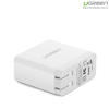 Củ sạc di động 4 cổng USB (34W 6.8A) chính hãng Ugreen UG-30991 cho điện thoại Iphone 6s,7 Ipad, Gal