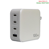 Củ sạc nhanh 100W GaN Nexode 4 cổng, 3 USB Type-C và 1 USB Type-A Hỗ trợ QC4+, PD3.0 Ugreen 15336