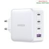Củ sạc nhanh 100W GaN Nexode 4 cổng, 3 USB Type-C và 1 USB Type-A Hỗ trợ QC4+, PD3.0 Ugreen 15337