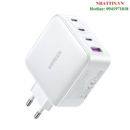 Củ sạc nhanh 100W GaN Nexode 4 cổng, 3 USB Type-C và 1 USB Type-