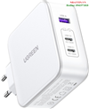 Củ sạc nhanh Nexode 140W GaN PD3.1, 2 USB Type-C và 1 USB Type-A Ugreen 15339 cao cấp (EU)