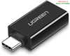 Đầu chuyển đổi USB Type-C to USB 3.0 (OTG) Ugreen 20808 cao cấp (Đen)
