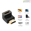 Đầu nối HDMI vuông góc 90 độ Ugreen 20109 (bẻ xuống)