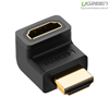 Đầu nối HDMI vuông góc 90 độ Ugreen 20110 (bẻ lên)