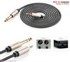 Dây cáp audio 3.5MM to 6.5MM hai đầu dương dài 2m Ugreen 10628 cao cấp