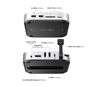 Docking Mac mini M4/M4 Pro 10 trong 1 với  DP 8K@120hz, M.2 NVME, 5 cổng USB-A/C, SD/TF Ugreen 65487