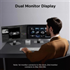 Docking Mac mini M4/M4 Pro 10 trong 1 với  DP 8K@120hz, M.2 NVME, 5 cổng USB-A/C, SD/TF Ugreen 65487